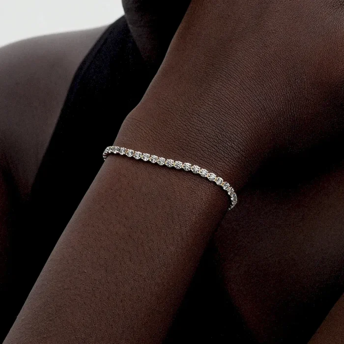 Pandora Era 14k Gold Lab-grown Diamond Tennis Bracelet - Image 3