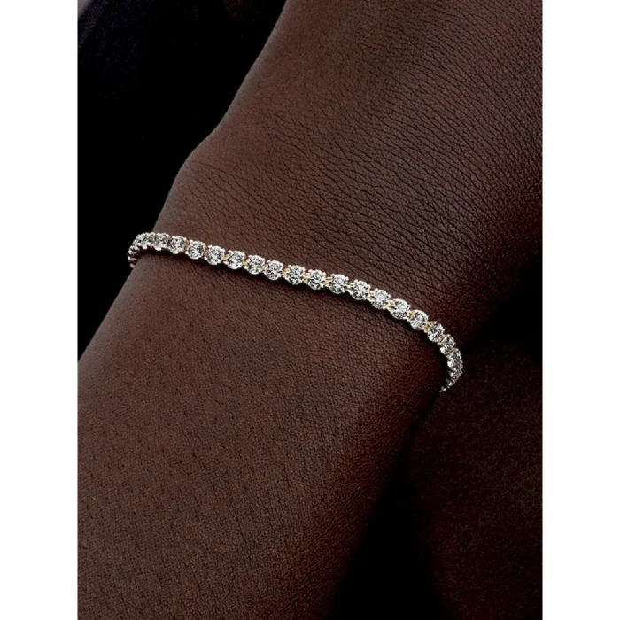 Pandora Era 14k Gold Lab-grown Diamond Tennis Bracelet - Image 2