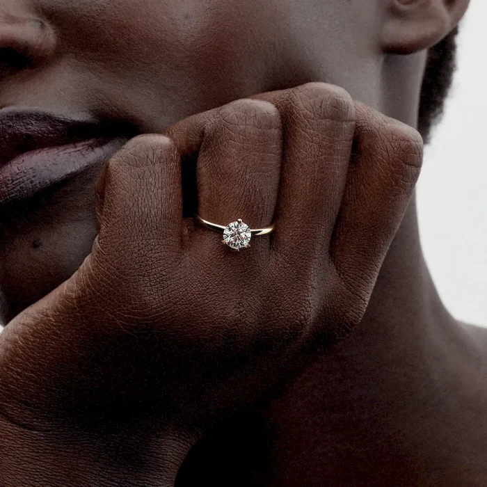 Pandora Nova 14k Gold Lab-grown Diamond Ring - Image 3