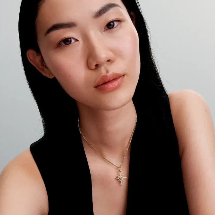 Sparkling North Star Dangle Charm - Image 2