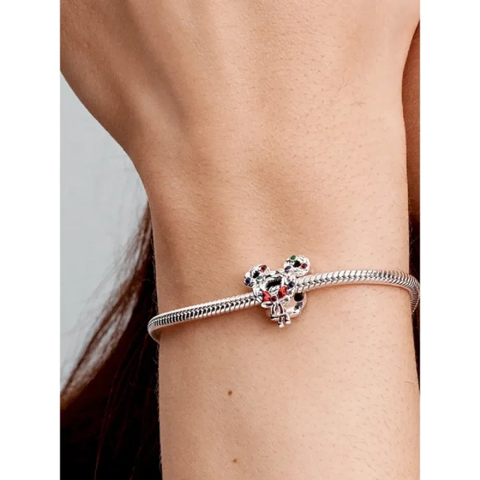 Disney Mickey Mouse Christmas Wreath Charm - Image 2