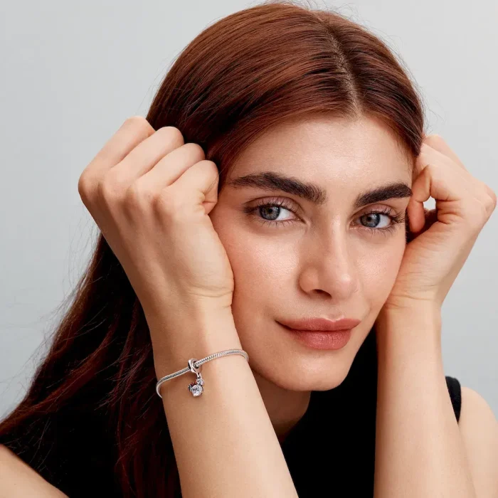 Disney Minnie Mouse Silhouette Dangle Charm - Image 3