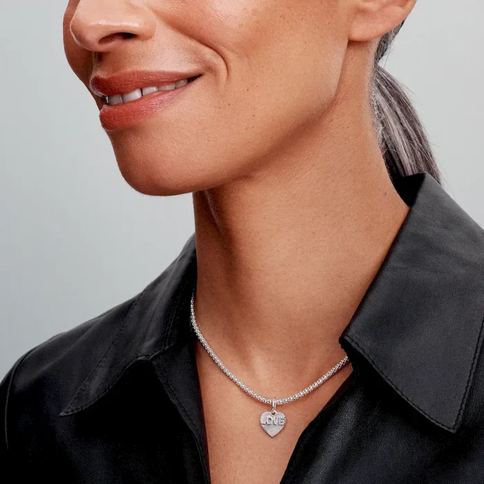 BE LOVE Engravable Love Heart Charm Bracelet Set - Image 5