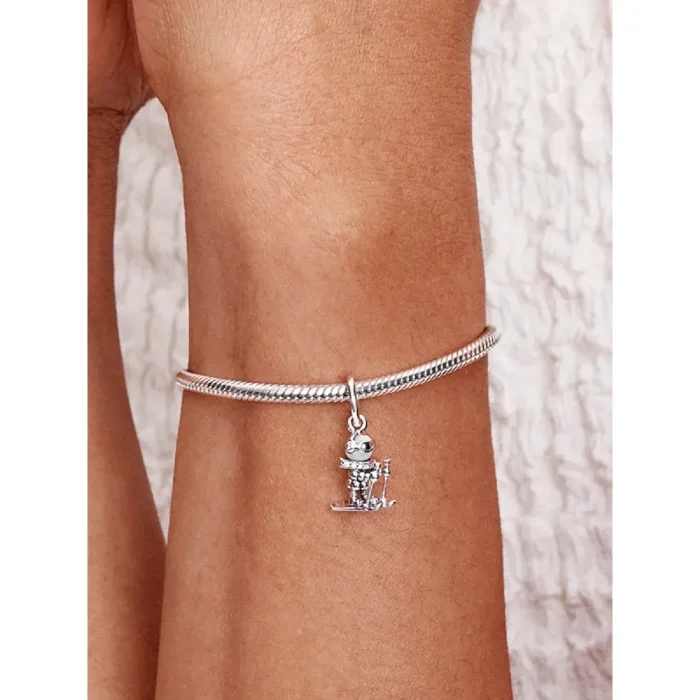 Skier Dangle Charm - Image 2