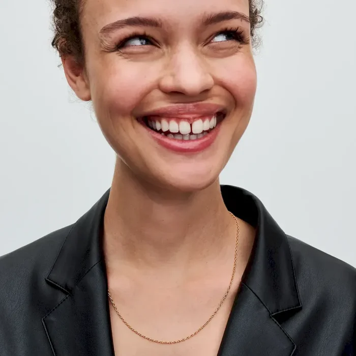 Engravable Rectangle Tag Pendant Necklace Set - Image 11