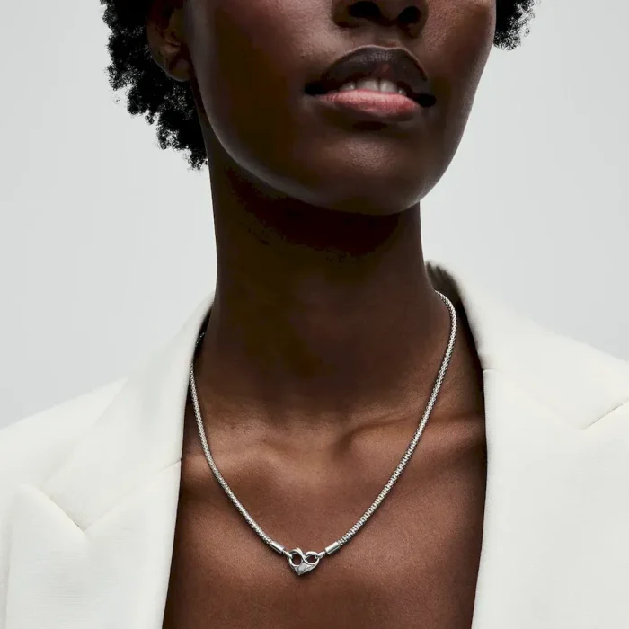 Pandora Moments Studded Chain Necklace - Image 5