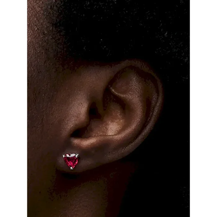 Sparkling Red Heart Ring Set - Image 12