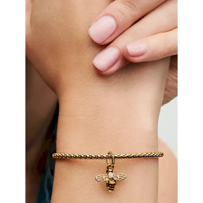 Sparkling Bee Dangle Charm - Image 2