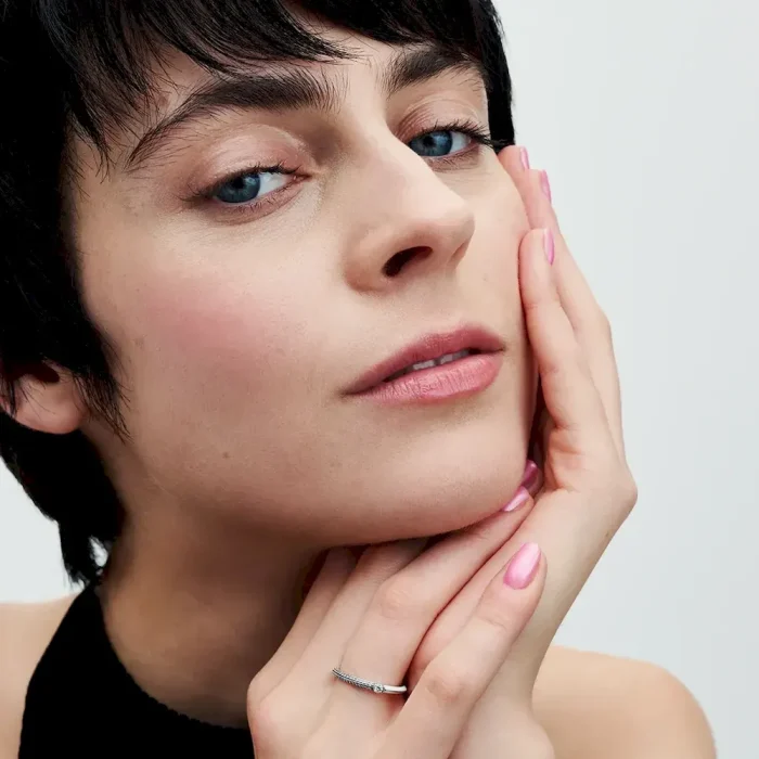 Pandora ME Pavé & White Dual Ring - Image 3