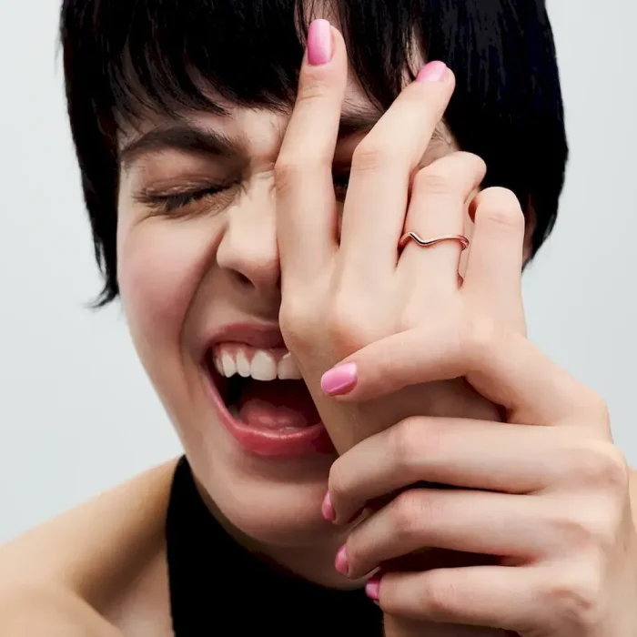 Polished Wave Ring - Image 4