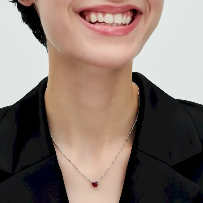 Sparkling Red Heart Ring Set - Image 18