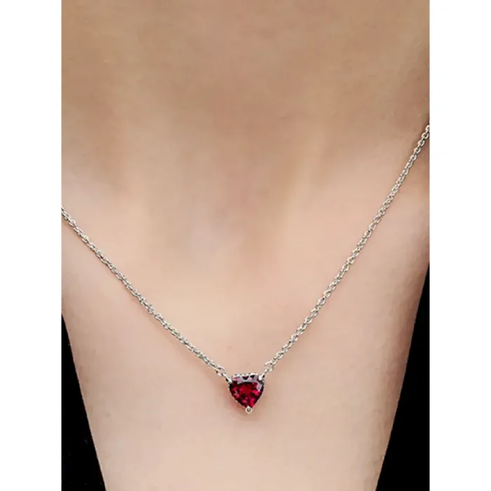 Sparkling Red Heart Ring Set - Image 16