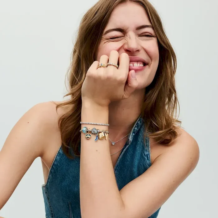 Sparkling Slider Tennis Bracelet - Image 2