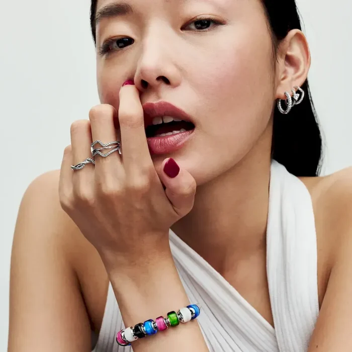 Blue Mini Murano Glass Charm - Image 4